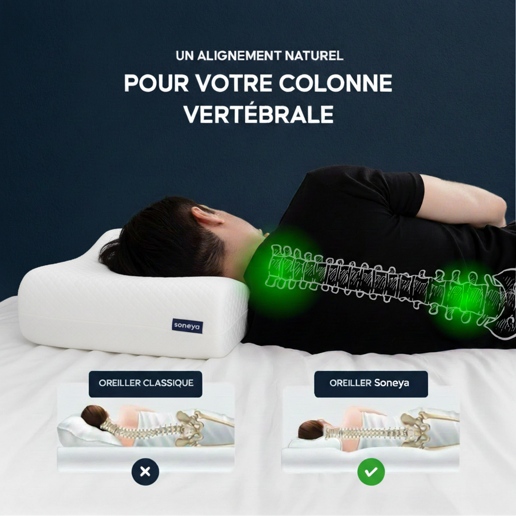 Oreiller ergonomique Soneya