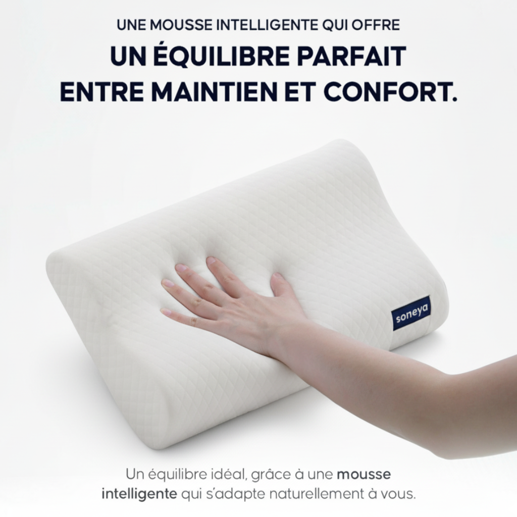 Oreiller ergonomique Soneya