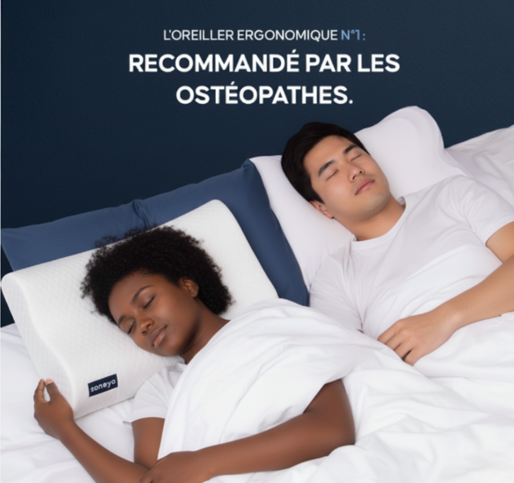 Oreiller ergonomique Soneya