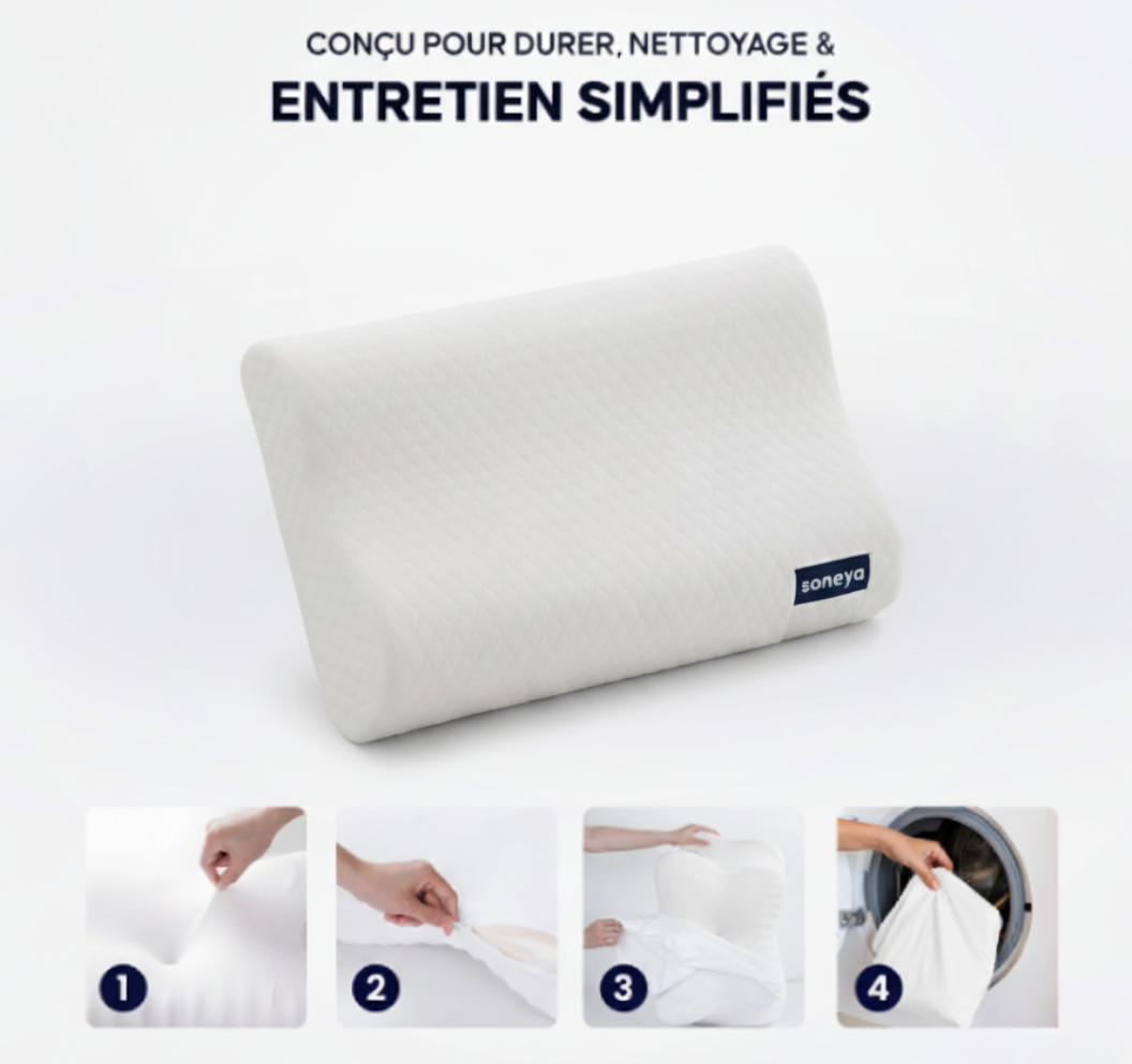 Oreiller ergonomique Soneya